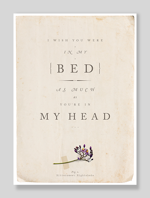 I Wish You Were In My Bed As Much As You're In My Head Erotic Sexy greeting card