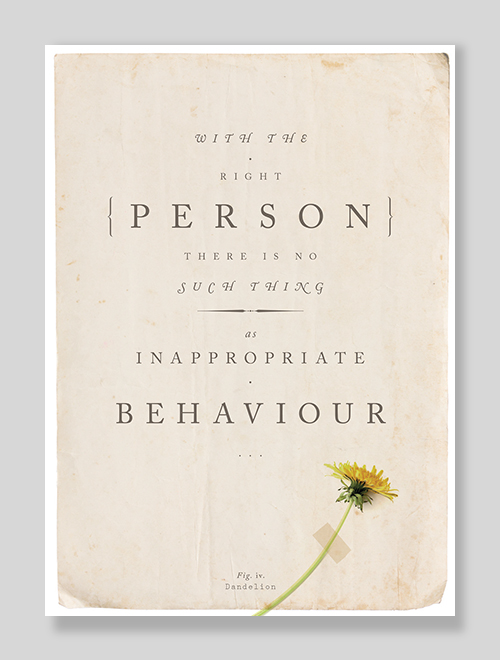 With The Right Person There Is No Such Thing As Inappropriate Behaviour Erotic Sexy Greeting Card