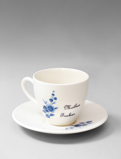Mother Fucker Tea Cup & Saucer
